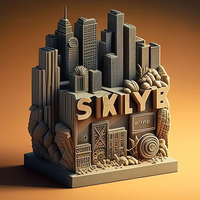 3D model SimCity 4 game (STL)